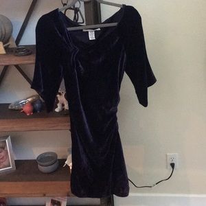 Diane von Furstenberg Velvet Dress